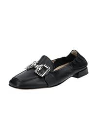hōgl - Leder Slipper - Schwarz