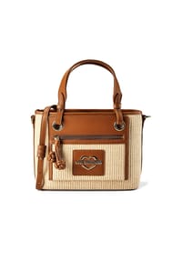 LOVE MOSCHINO Straw Chic - Straw Chic Handtasche 28 cm - natural - hide