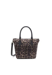 L.CREDI SALENA - Henkeltasche, Kunstleder, Reißverschluss, für Damen - BRAUN/ MIX