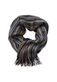 CASAMODA - Herren Schal gestreift - Beige