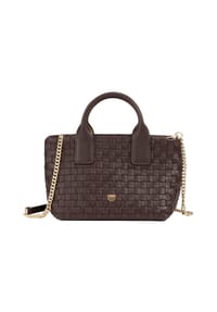 DuDu Ibiza - Ibiza Handtasche Leder 22 cm - black rose