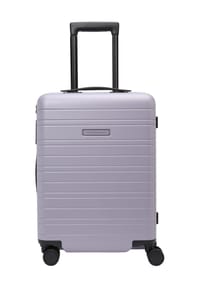 HORIZN STUDIOS - ESSENTIAL 4-Doppelrollen-Trolley, Hartschale, Netzfach, Reißverschlussfach - GREY LAVENDER
