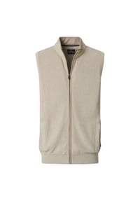 CASAMODA - Herren Strickweste uni - Beige