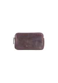 Maître Birkheim - Schlüsseletui "Birkheim Sigwulf", Querformat, Leder, RFID-Schutz, uni - 702 DARKBROWN
