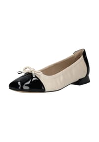 Caprice - Leder Ballerinas - Creme