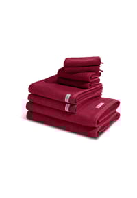 ROSS® - 2 X Wasch- 2 X Gäste- 2 X Dusch- 2 X Handtuch im Set Selection Selection - Anthrazit