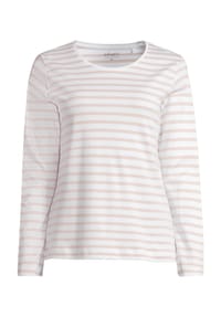 GALERIA - Langarmshirt Bea, Baumwolle, für Damen - BLACK/STONE