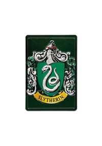 LOGOSHIRT® - Tin Plate Harry Potter - Slytherin Logo - farbig