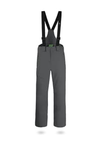normani® - Herren Winter-Softshellhose mit Hosenträgern Loonskin - Anthrazit