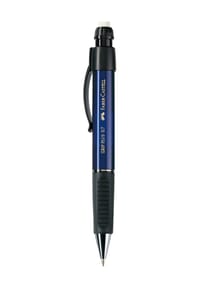 Faber-Castell - Grip Druckbleistift "Plus", 0.7mm - BLAU, grau