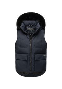 NAVAHOO® - Steppweste Zimthäschen XIV - Black