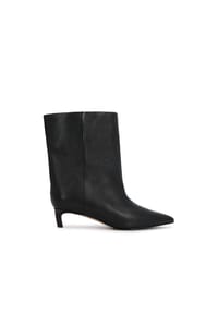KAZAR STUDIO - Schwarze stiefeletten zum schieben mit lockerem oberteil - Schwarz