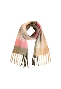 camel active - Schal mit Fransen - Beere