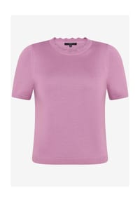 zero - Strickpullover, Kurzarm, für Damen - 1014 OFFWHITE