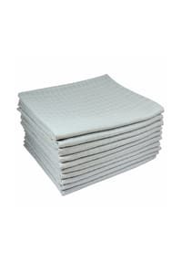 M.M.C. - Spucktuch 10 PACK Unifarben 80x70 cm Mulltücher - 10 Blau
