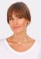 elli. Halskette Choker Kreis Plate Matt Geo 925 Silber Bild 5