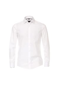 VENTI - Herren Businesshemd uni Modern Fit - Ivory
