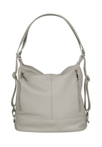 Samantha Look - Rucksack Echt Leder, Made In Italy - beige