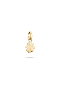 Thomas Sabo - Charm-Anhänger Glücksklee Connect - gelbgoldfarben
