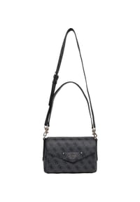 GUESS ECO BRENTON  - Schultertasche, Umschlag, für Damen - ANTHRAZIT