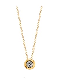 XENOX - Damen Kette, 375er Gelbgold - GELBGOLD