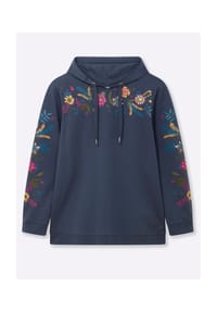 sheego - Sweatshirt - rauchblau