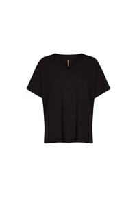SOYACONCEPT - T-Shirt HIgh Summer Delia 1, V-Ausschnitt, für Damen - 9999 BLACK