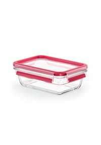 emsa Frischhaltedose - CLIP & CLOSE - TRANSPARENT/ROT