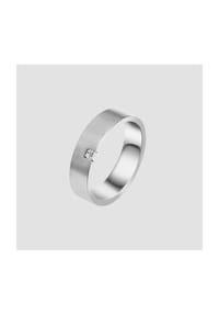 Adelia's - Damen Ring aus Titan mit Strass Steinchen - silber