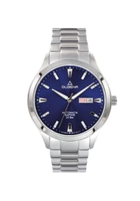 DUGENA - Armbanduhr Tresor Master Automatik - silber/blau