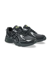 asics - Laufschuhe Gel-Venture 6, dämpfend, für Herren - BLACK/LIME ZEST