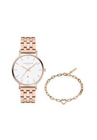 LIEBESKIND - Uhr & Armband Set - roségold