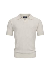 KRONSTADT - Poloshirt KSAlonzo - Beige Mix