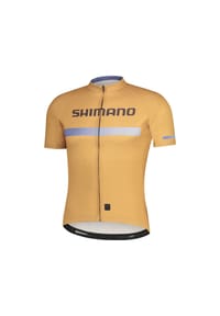 SHIMANO - LOGO Short Sleeve Jersey, Matte Gold - Matte Gold