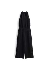 someday. - Jumpsuit "Cedira", Leinenanteil, für Damen - 900 BLACK