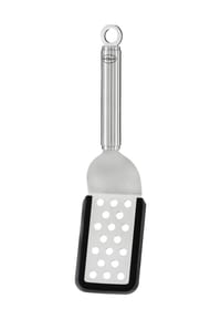 RÖSLE - Rundgriff Palette, Silikon, Edelstahl, 26 cm - SILBER
