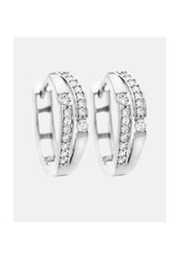 VANLERÉ - Ohrringe, mit Zirkonia, 375 Weißgold - white gold