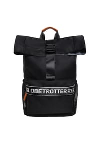 GLOBETROTTER - Daypack, Steckverschluss, Laptopfach - BLACK