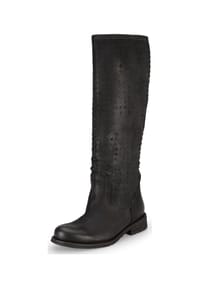 Felmini - Veloursleder Stiefel - Schwarz