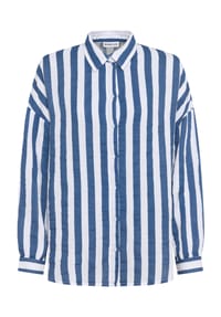 MANGUUN - Hemdbluse, Baumwolle, für Damen - 1 STRIPE