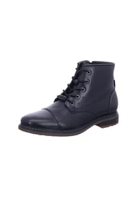 bugatti - Leder Stiefelette - Schwarz