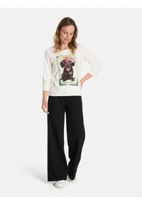 LIEBLINGSSTÜCK - Damen Hose aus Viskosemix LS-65 - 999 BLACK