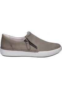 Seibel - Slipper "Claire 20", Reißverschluss, Leder, für Damen - 710 GRAU