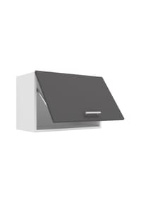 VCM. - Küchenschrank hängend | Maße ca. H. 40 x B. 60 x T. 31 cm | Hängeschrank mit Klapptür | Küchenmöbel – Esilo - Weiß