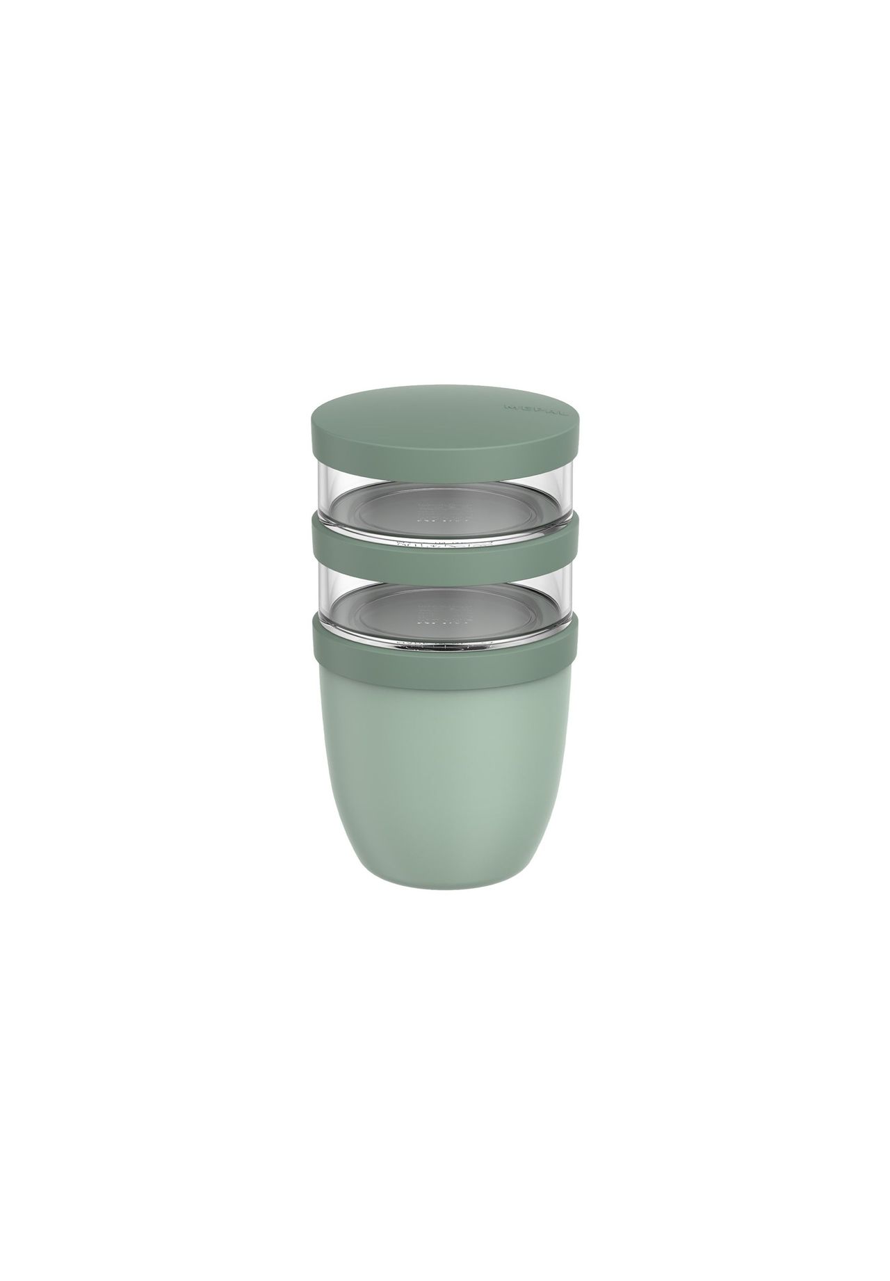 Mepal Nordic Sage Lunchbox "Lunchpot Ellipse 500 Ml + 2X 200 Ml" Spülmaschinengeeignet Mikrowellenfest von Baur - Image 5