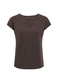 ONLY® - T-Shirt, V-Ausschnitt, für Damen - 179982 AQUA GRAY