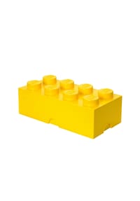 LEGO® - LEGO Aufbewahrungsbox Storage Brick 8 - Yellow, Kunststoff, 50 x 25 cm - 