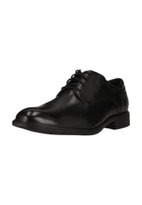 CLARKS® - Schnürschuhe Steadwell Lace mit bequemem, geformtem Fußbett - 1216 Black Leather