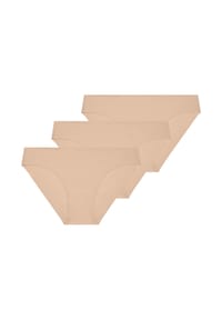 SIMONE PÉRÈLE - Slip 3er Pack Uniq - Beige