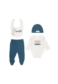 Disney - 4tlg Set Disney - blau creme